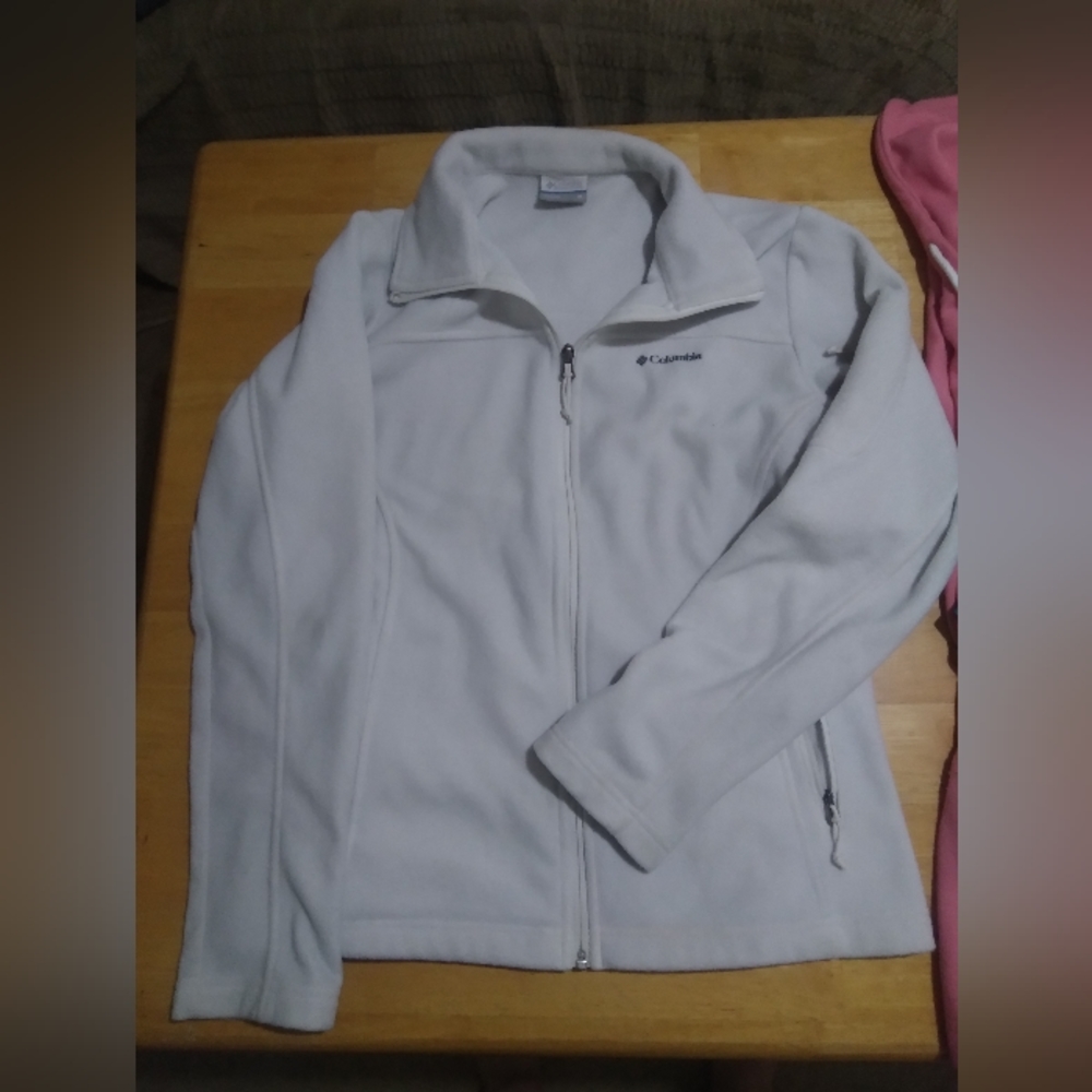 Columbia Jacket White Medium